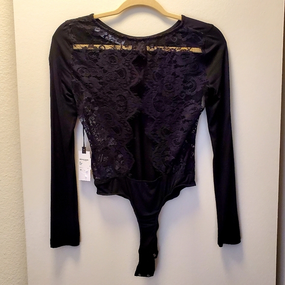 Nordstrom Astr Lace Body Suit - Picture 2 of 3